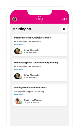 kwieb 5 meldingen