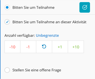 Activiteit Deelname DE