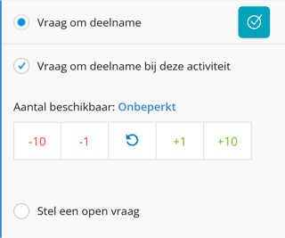 Activiteit Deelname Nl