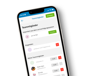 Teamleden De